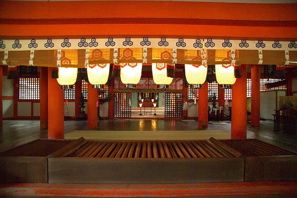 The Inner Altar — Itsukushima Shrine audio guide stop