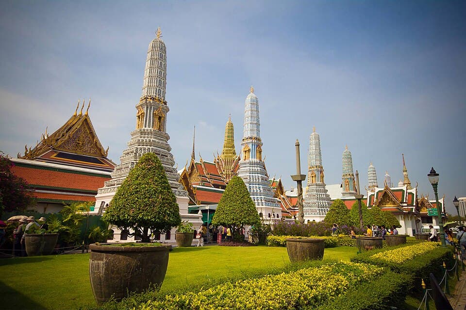 The Eight Colored Prangs — Wat Phra Kaew audio guide stop