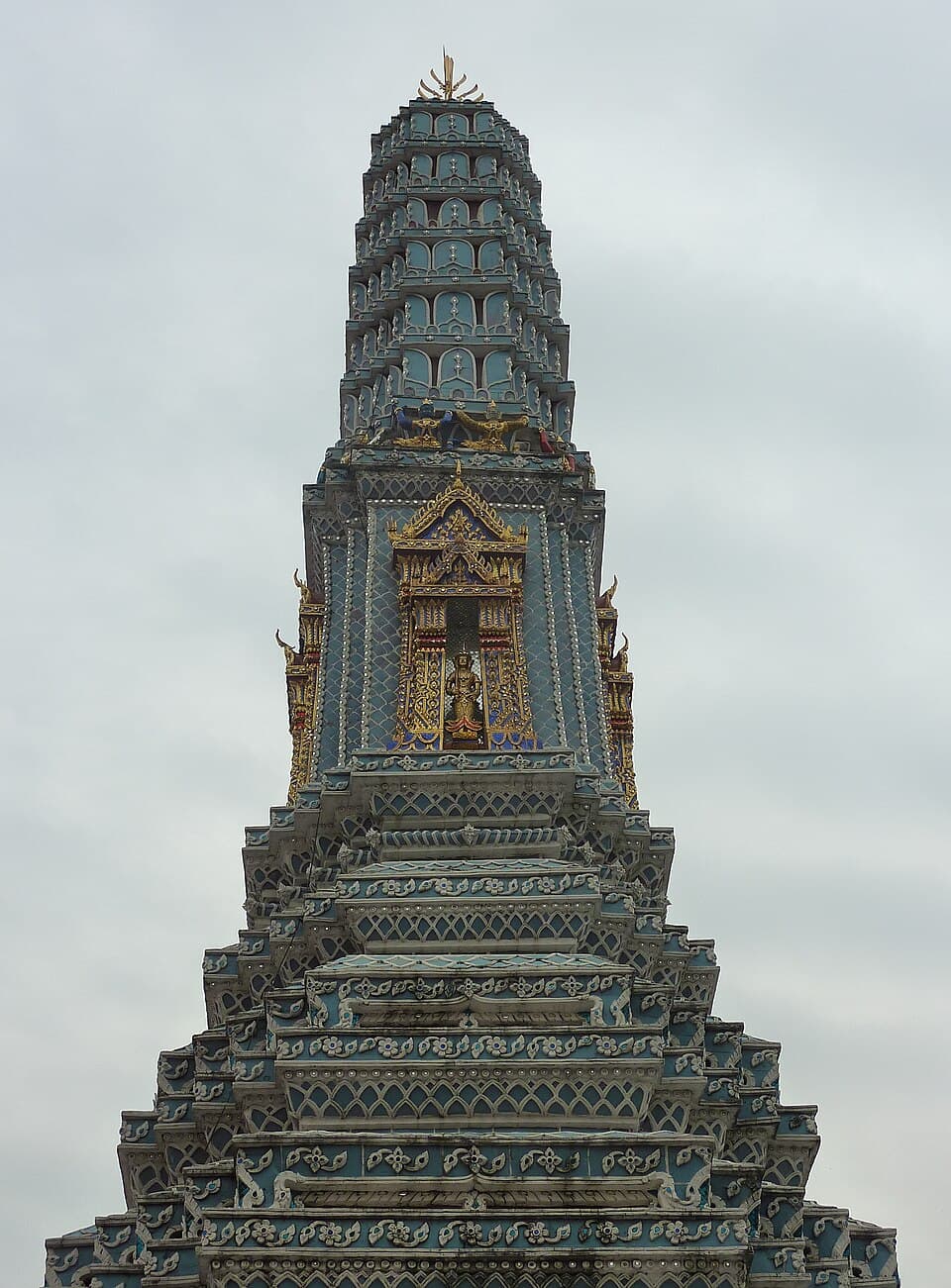 Mosaic of the Blue Tower — Wat Phra Kaew audio guide stop