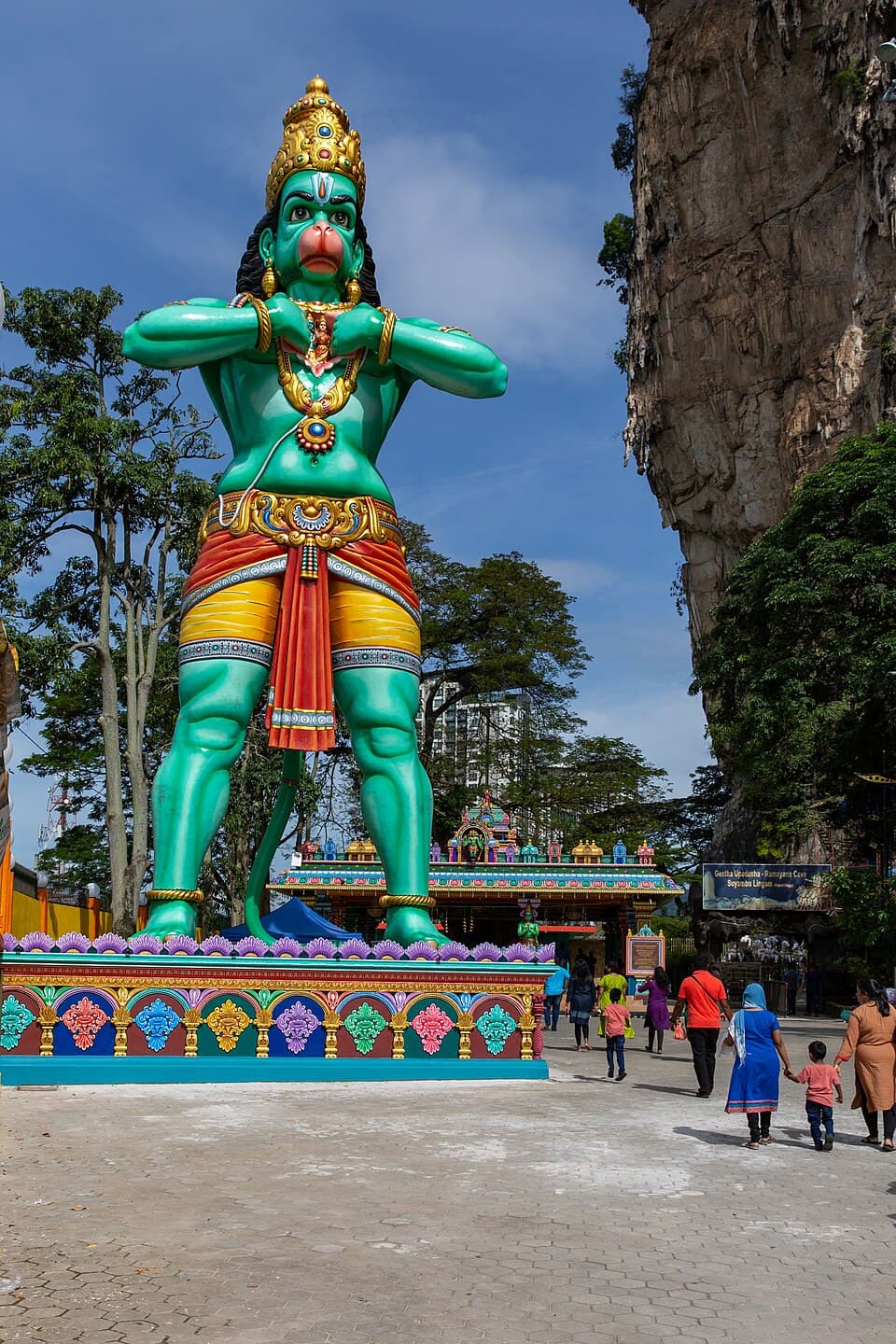 Hanuman the Guardian — Batu Caves audio guide stop