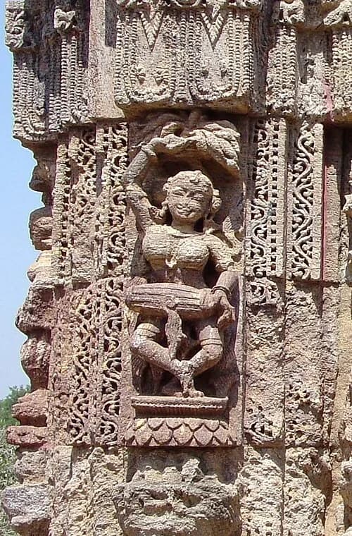 The Drummer Relief — Konark Sun Temple audio guide stop