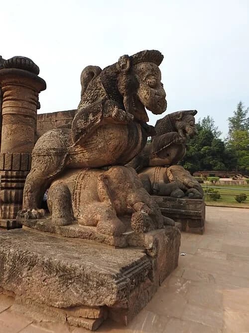 The Guardian Lions — Konark Sun Temple audio guide stop