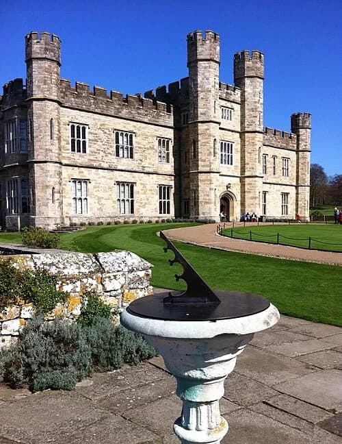 The Fairfax Sundial — Leeds Castle audio guide stop