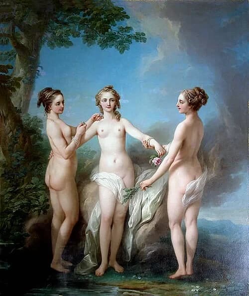 The Three Graces, Traditionally Assumed to Be the Nesle Sisters — Château de Chenonceau audio guide stop