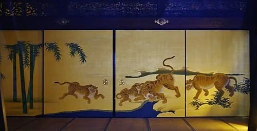 Wall Painting of Tigers