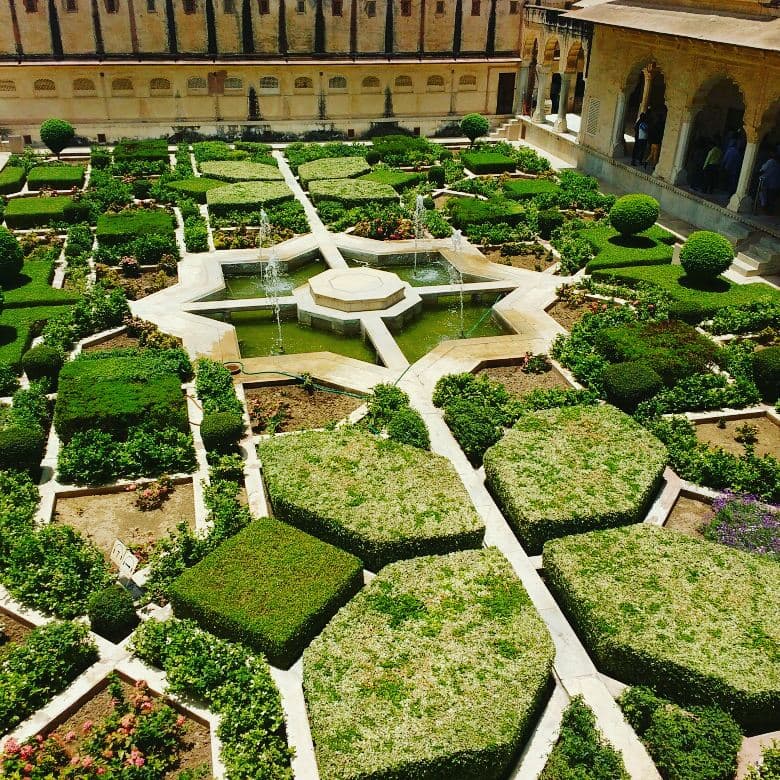 The Aram Bagh — Amber Fort audio guide stop