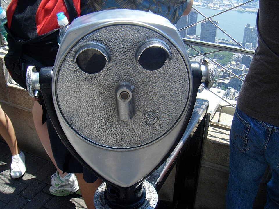 The High-Power Binoculars — Empire State Building audio guide stop