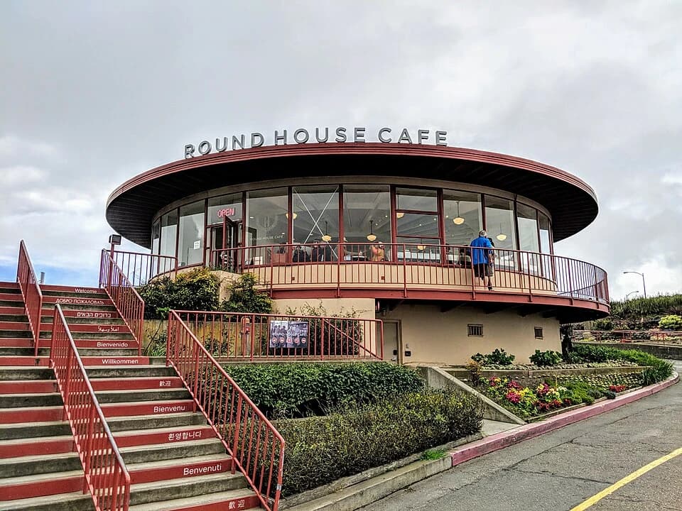 The Round House Cafe — Golden Gate Bridge audio guide stop