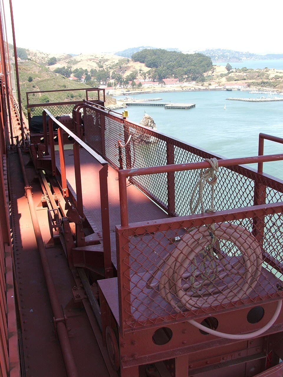 The Walkway Railing — Golden Gate Bridge audio guide stop