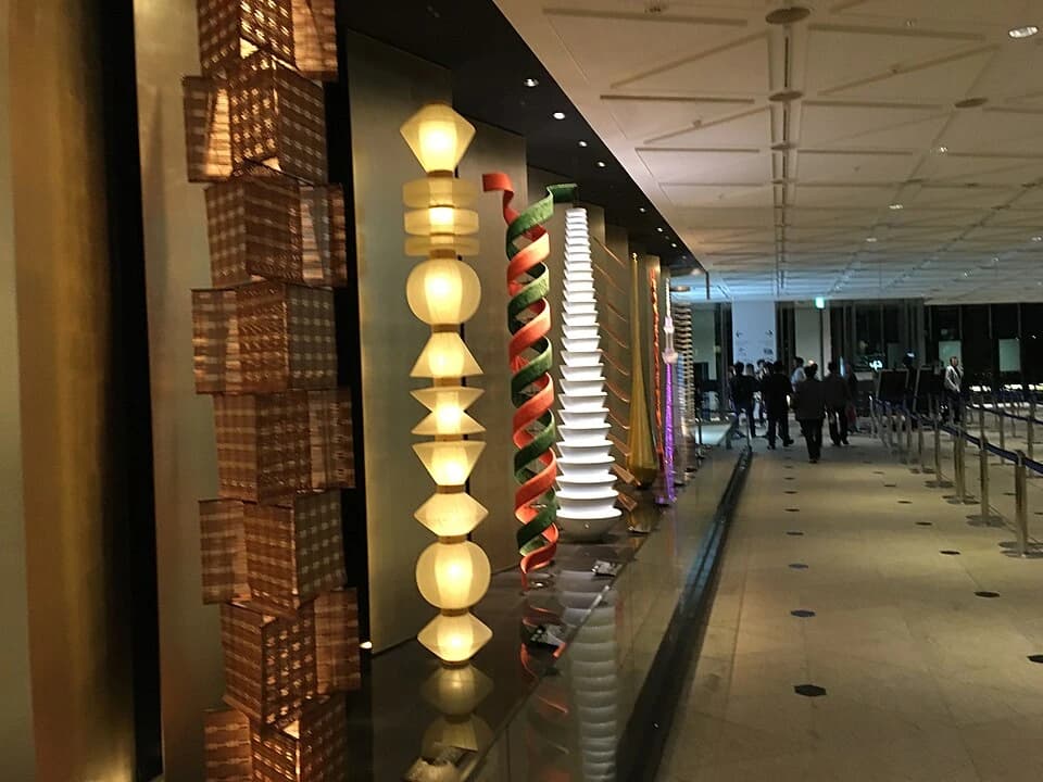 The Digital Art Wall — Tokyo Skytree audio guide stop