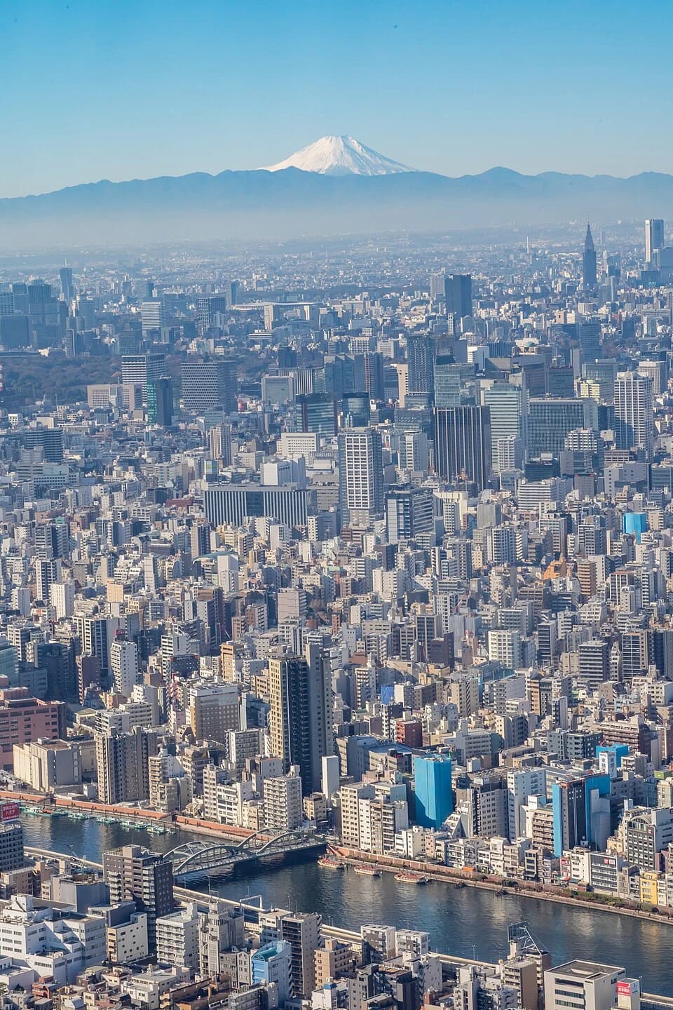 View of Mount Fuji — Tokyo Skytree audio guide stop