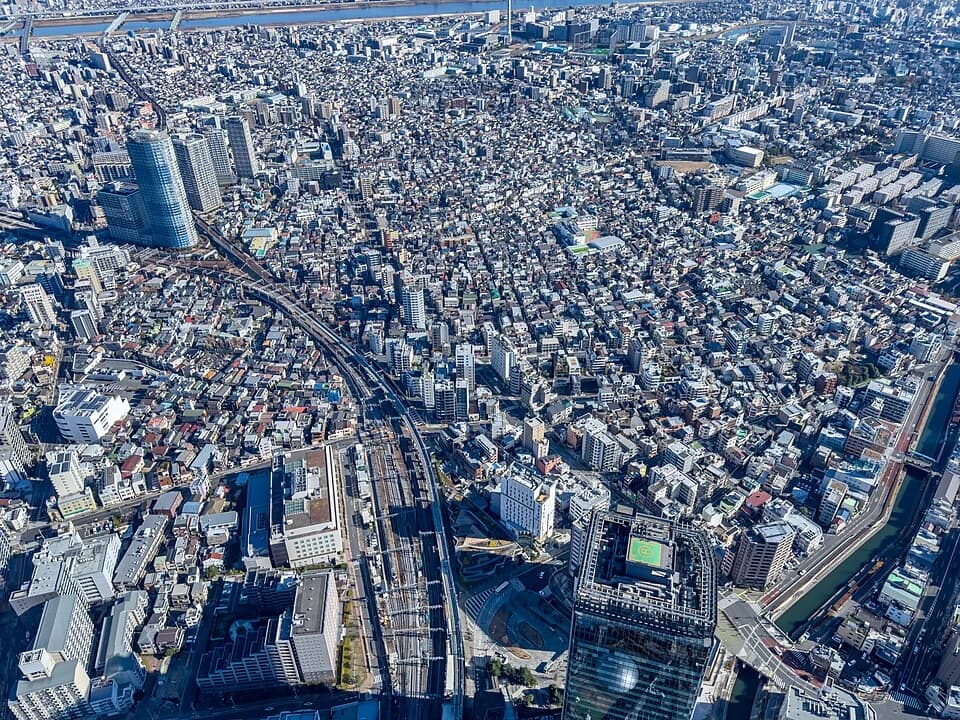 The Sumida River Grid — Tokyo Skytree audio guide stop