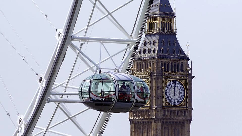 Eye-to-Face with Big Ben — London Eye audio guide stop