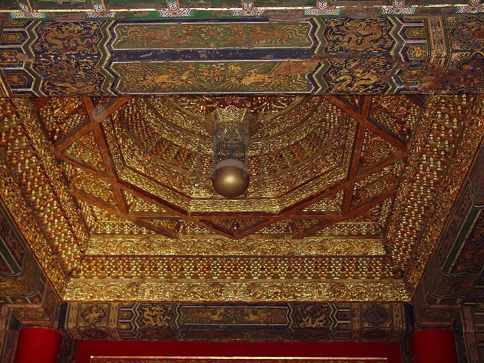 The Caisson Ceiling — Forbidden City audio guide stop
