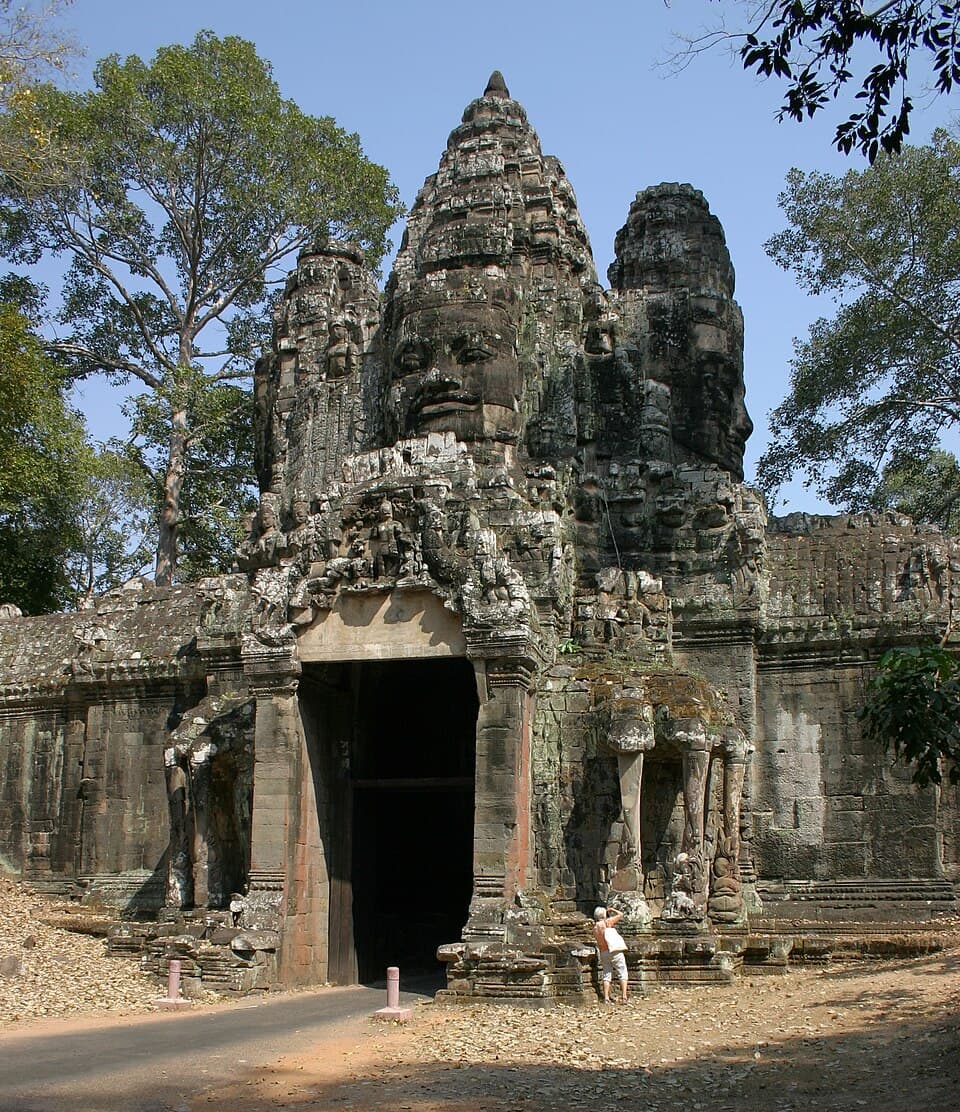 Victory Gate — Angkor Thom audio guide stop