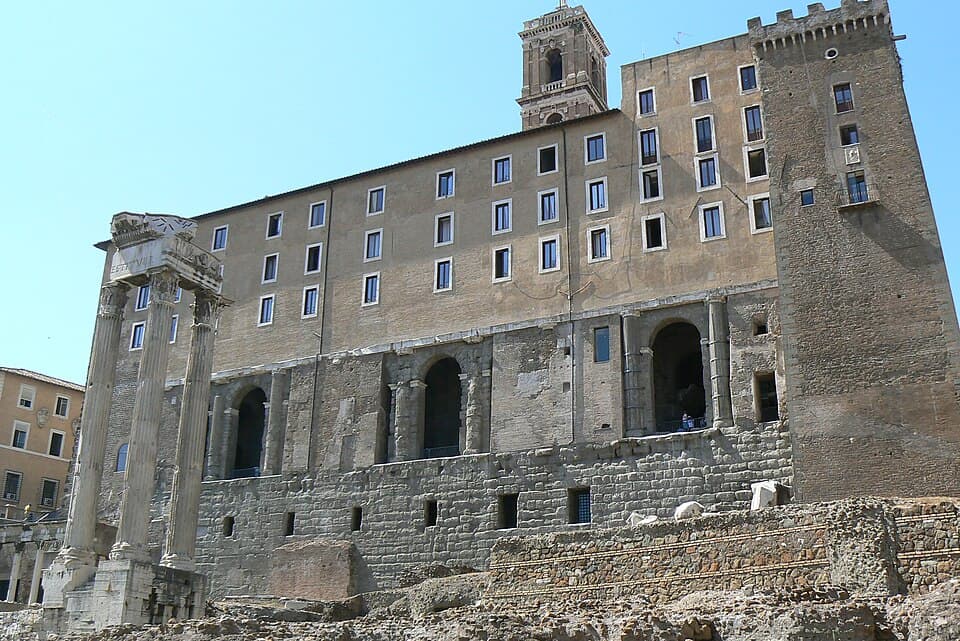 Tabularium — Forum Romanum audio guide stop
