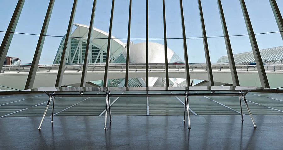 The Upper Gallery View — Ciutat de les Arts i les Ciències audio guide stop
