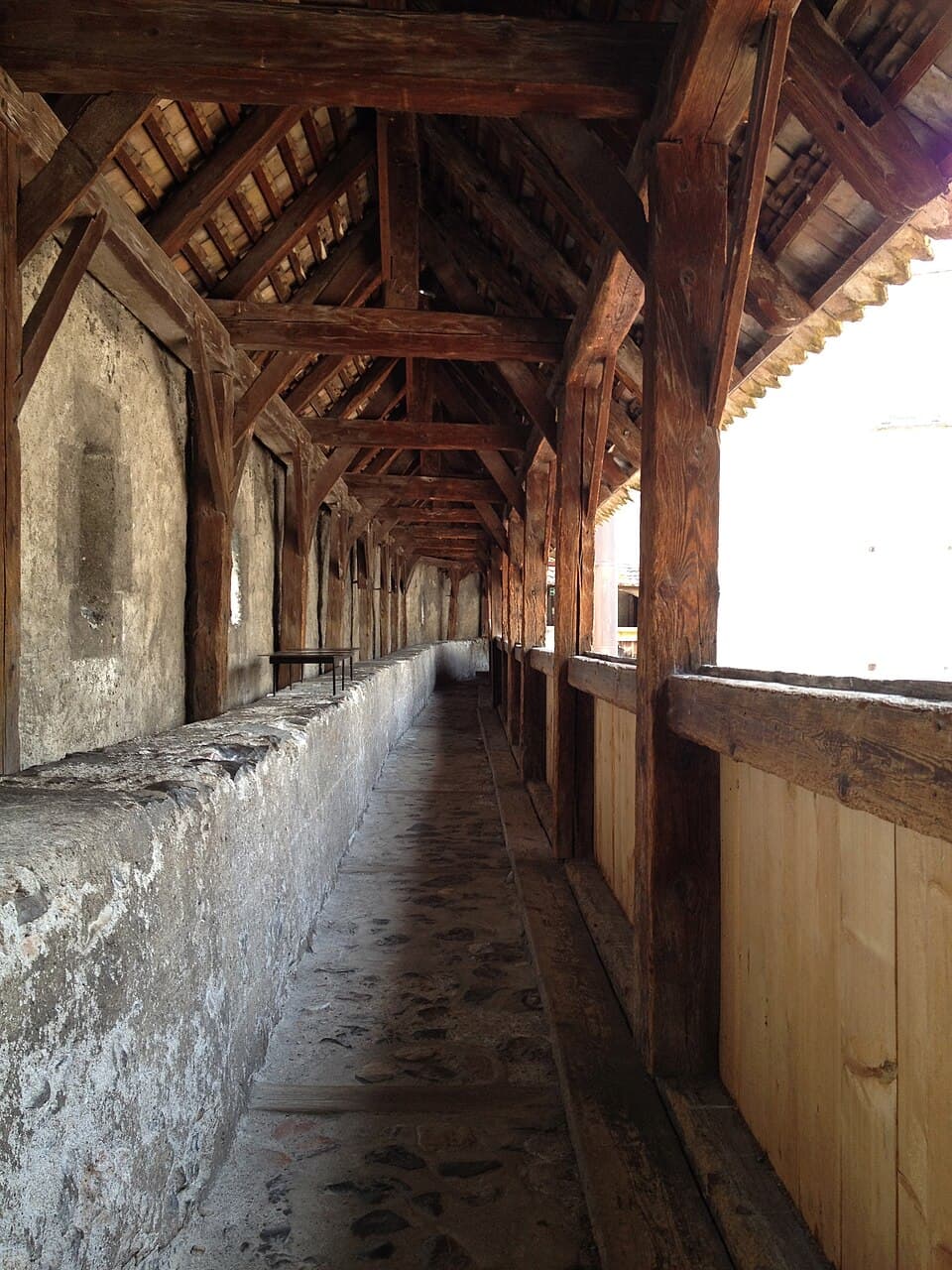 The Guard's Wall Walk — Château de Chillon audio guide stop