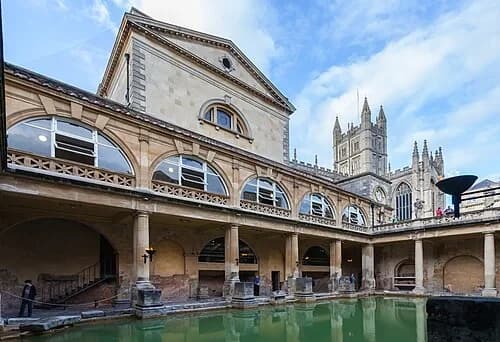 The Great Bath Terrace — Roman Baths audio guide stop