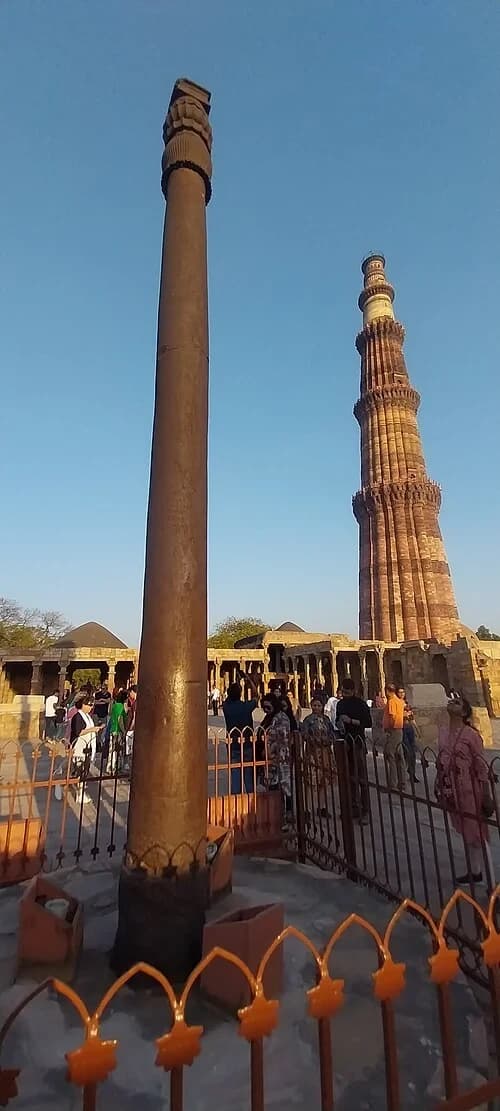 The Iron Pillar — Qutb Minar audio guide stop