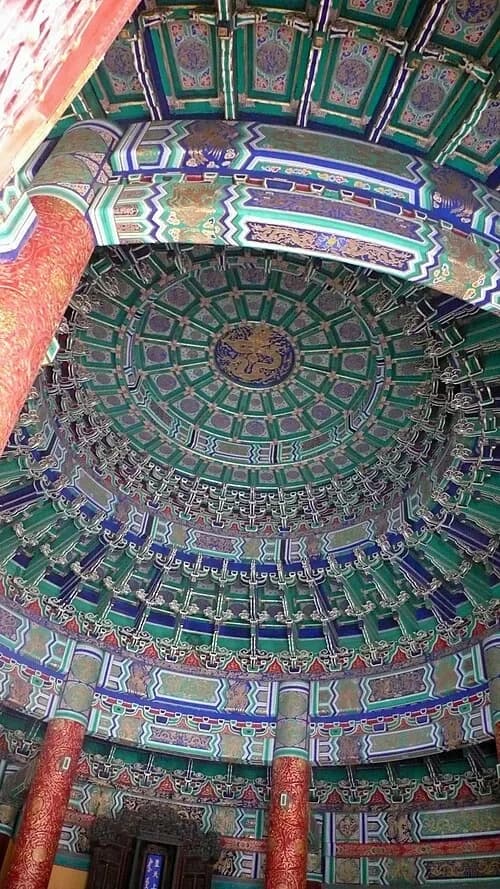 سقف كايسون السماوي — 天坛