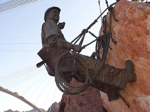 The High Scaler Statue — Hoover Dam audio guide stop