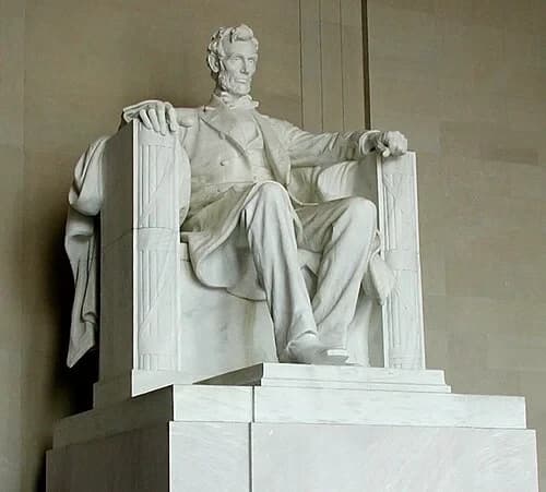 Statue of Abraham Lincoln — Lincoln Memorial audio guide stop