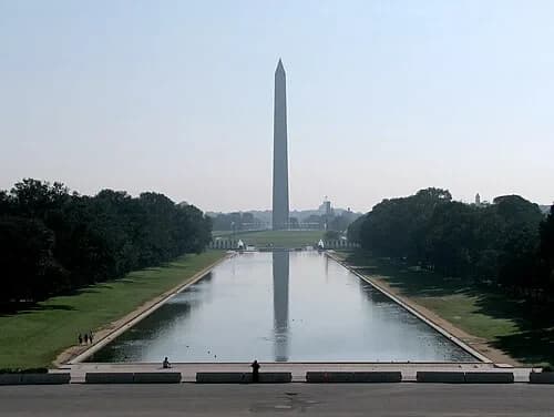 View From the Landing — Lincoln Memorial audio guide stop