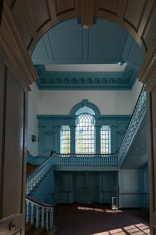 The Tower Stair Hall — Independence Hall audio guide stop
