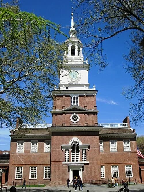 Independence Hall South Facade — Independence Hall audio guide stop