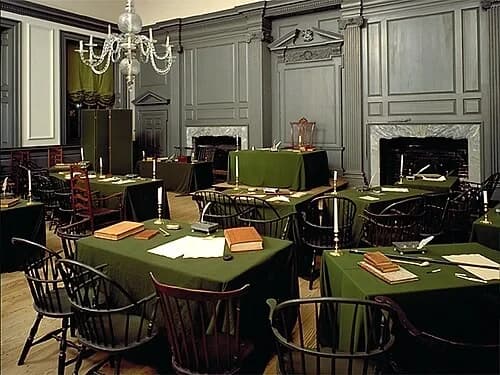 The Assembly Room — Independence Hall audio guide stop