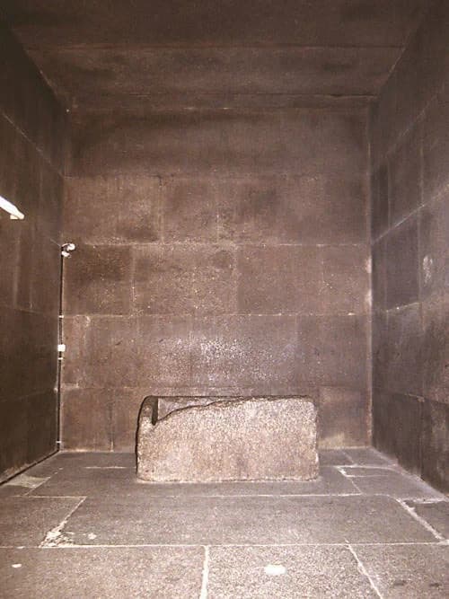 The King's Chamber — Giza pyramid complex audio guide stop
