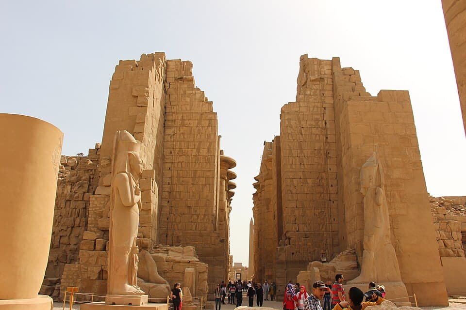 Second Pylon — Karnak Temple Complex audio guide stop