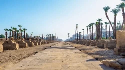 Avenue of Sphinxes — Karnak Temple Complex audio guide stop