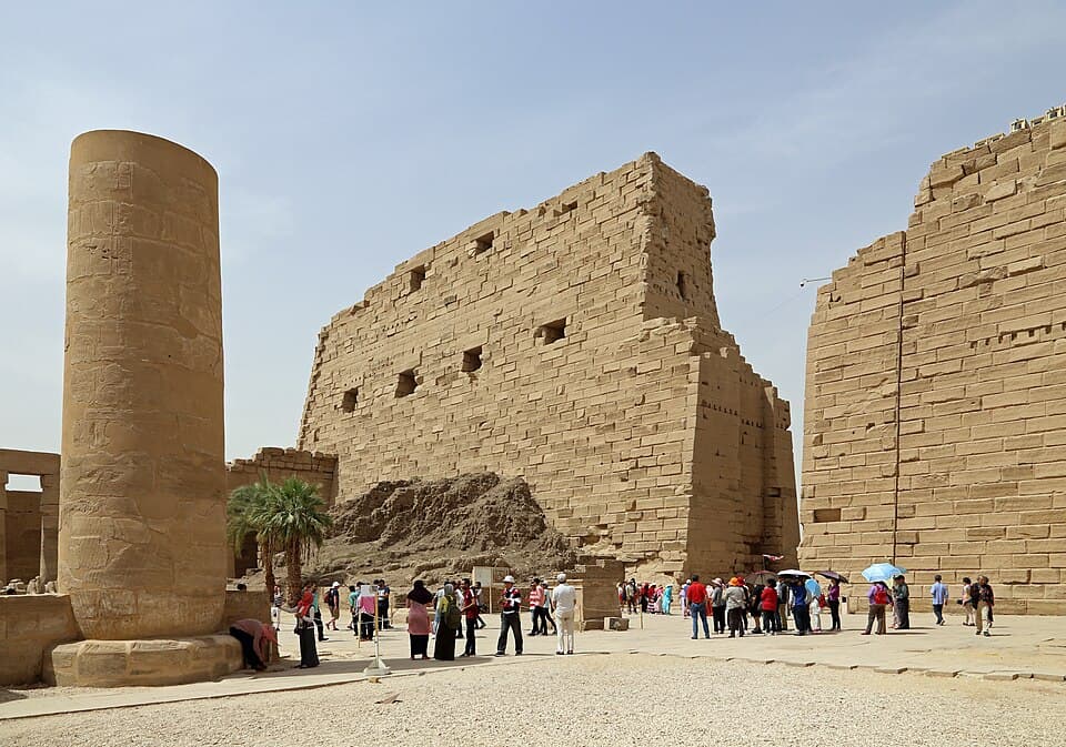 First Pylon — Karnak Temple Complex audio guide stop