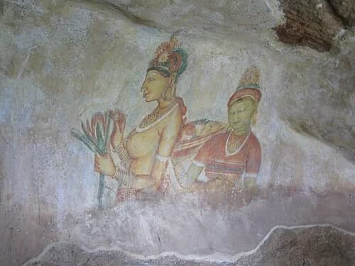The Sigiriya Maidens — Sigiriya Rock Fortress audio guide stop