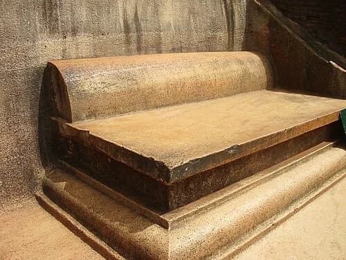 The Royal Throne — Sigiriya Rock Fortress audio guide stop