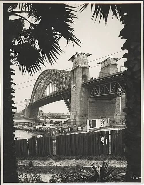 Northern Pylon Construction — Sydney Harbour Bridge audio guide stop