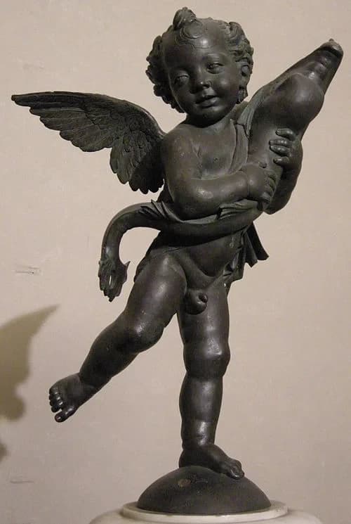 Putto with a Dolphin