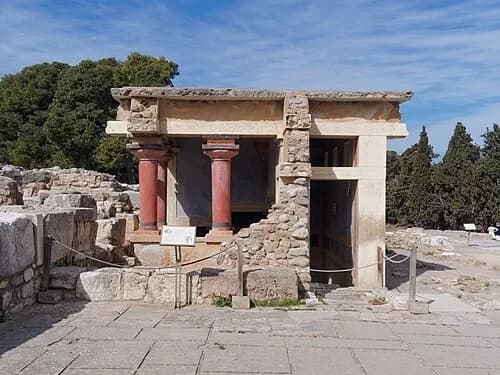 North Lustral Basin — Knossos audio guide stop
