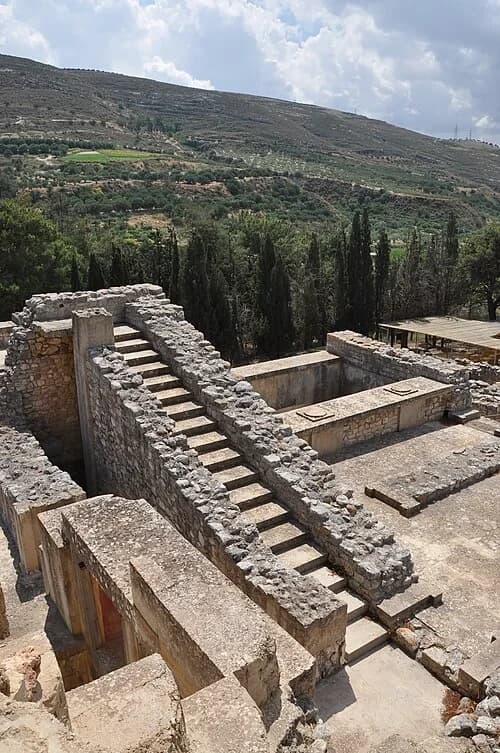 Engineering the Staircase — Knossos audio guide stop