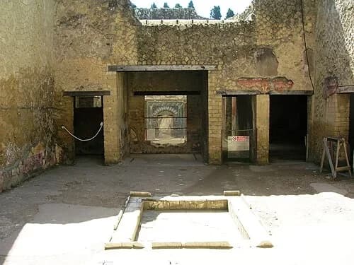 House of Neptune and Amphitrite — Herculaneum audio guide stop