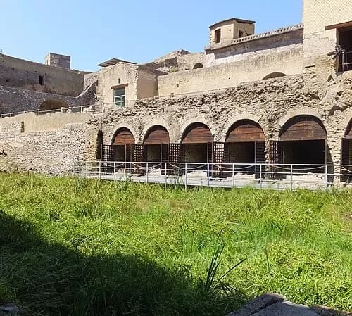 The Fornici on the Ancient Beach (With the Casts of the Skeletons) — Herculaneum audio guide stop