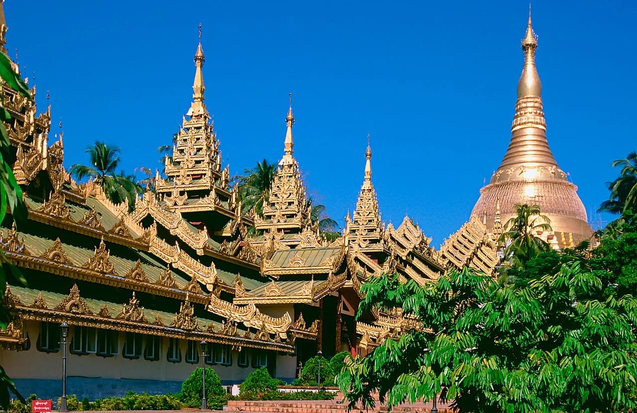 Shwedagon Pagoda — Kyauktada District, Myanmar
