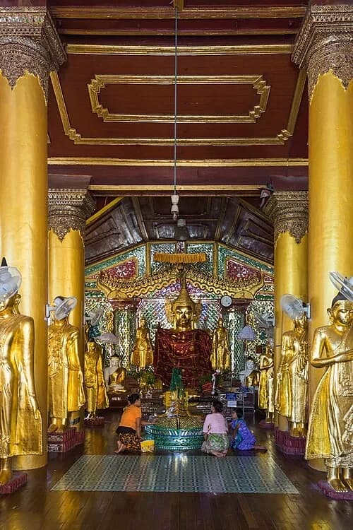 The Eastern Shrine — Shwedagon Pagoda audio guide stop