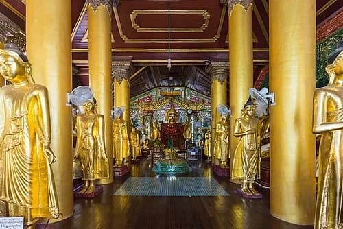 Shrine of the First Buddha — Shwedagon Pagoda audio guide stop