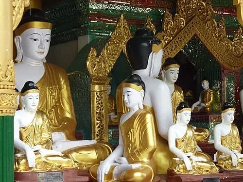 The Hall of Many Buddhas — Shwedagon Pagoda audio guide stop