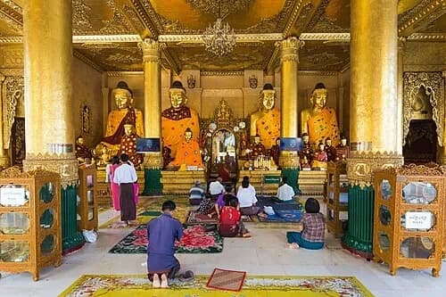 The Northern Shrine — Shwedagon Pagoda audio guide stop