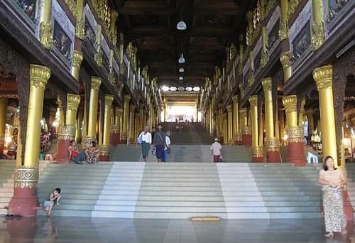 The Great Covered Walkway — Shwedagon Pagoda audio guide stop