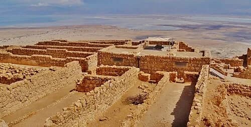 Storerooms — Masada audio guide stop